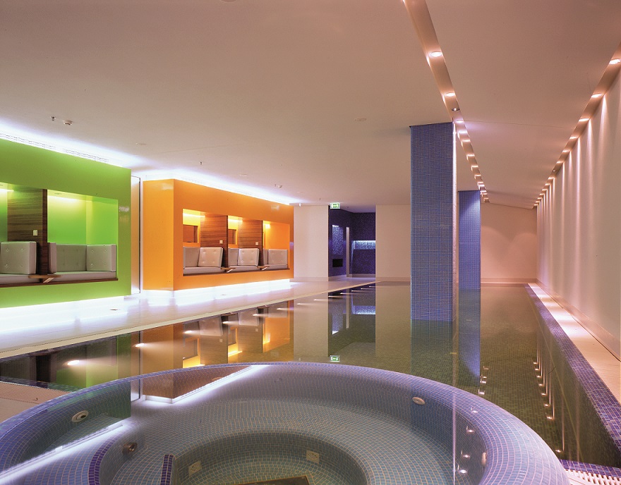 SIDE Hotel's huge wellness area includes a swimmingpool - ©SIDE Hotel
